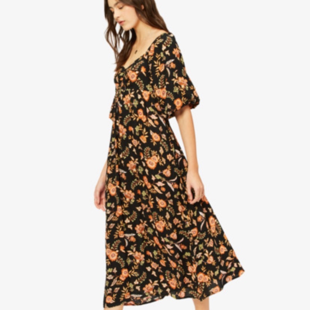 Billabong Swept Away Midi Dress